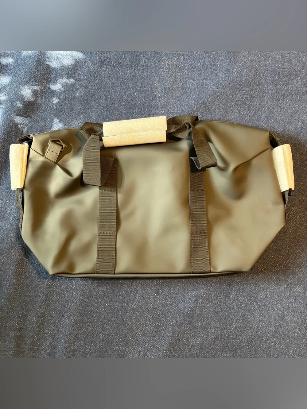 RAINS Weekender Duffle Bag, Black